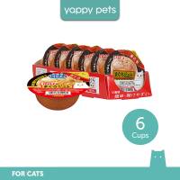[Wholesale] Ciao Soft Jelly Cup with Lactic Acid Bacteria (65g x 6) | Wet Cat Food Meal Topper Treats Carton Deal Meow Tuna Bonito Chicken Crab Stick