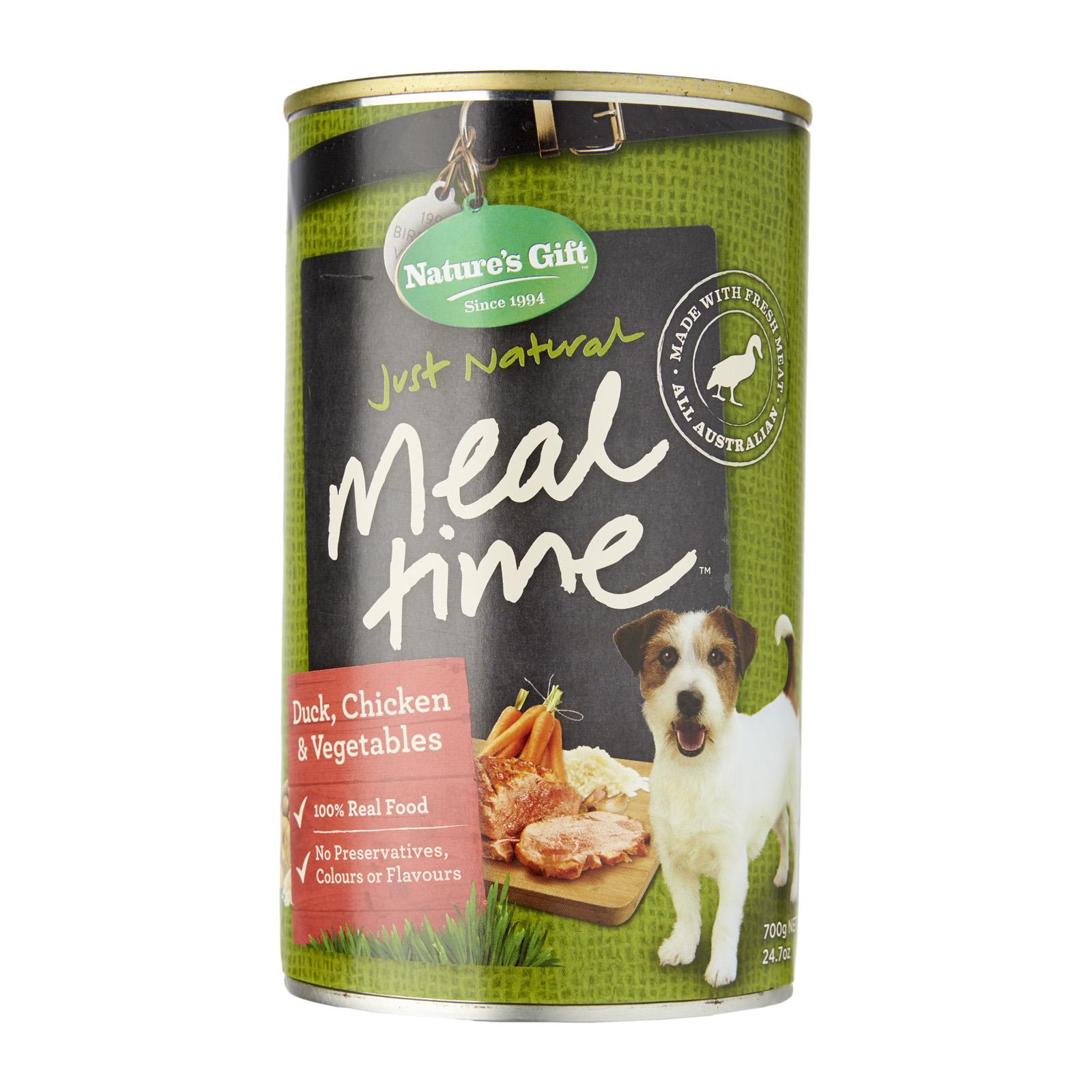 natures wet dog food