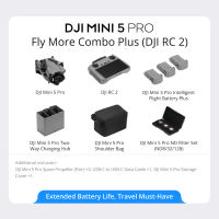 DJI Mini 5 Pro - 1-Inch Large CMOS Camera Drone | 4K/120fps True Vertical Shooting | 42GB Built-In Storage | 225° Gimbal Rotation | ActiveTrack 360°