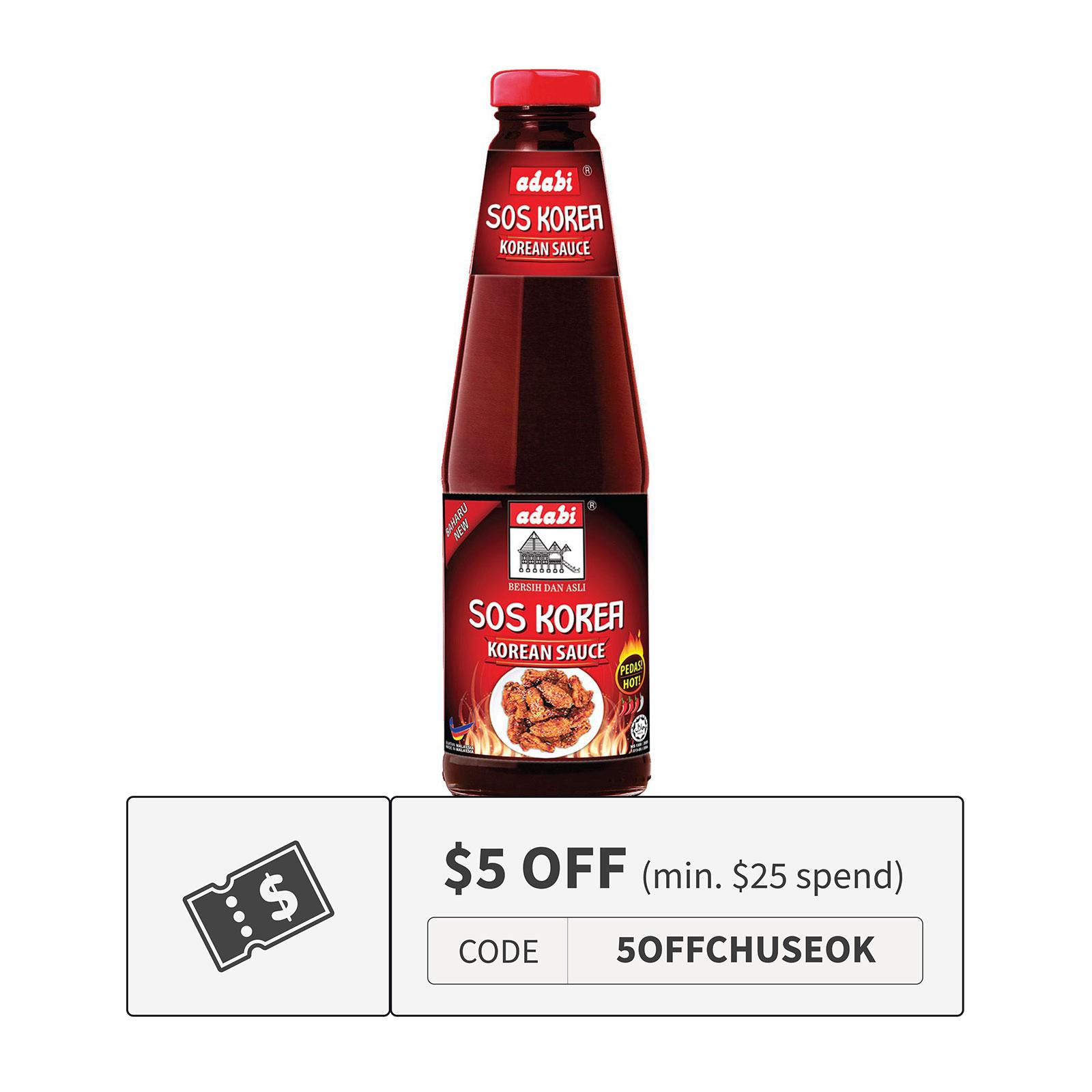 Adabi Sos Korea Korean Sauce Cooking Sauce Lazada Singapore