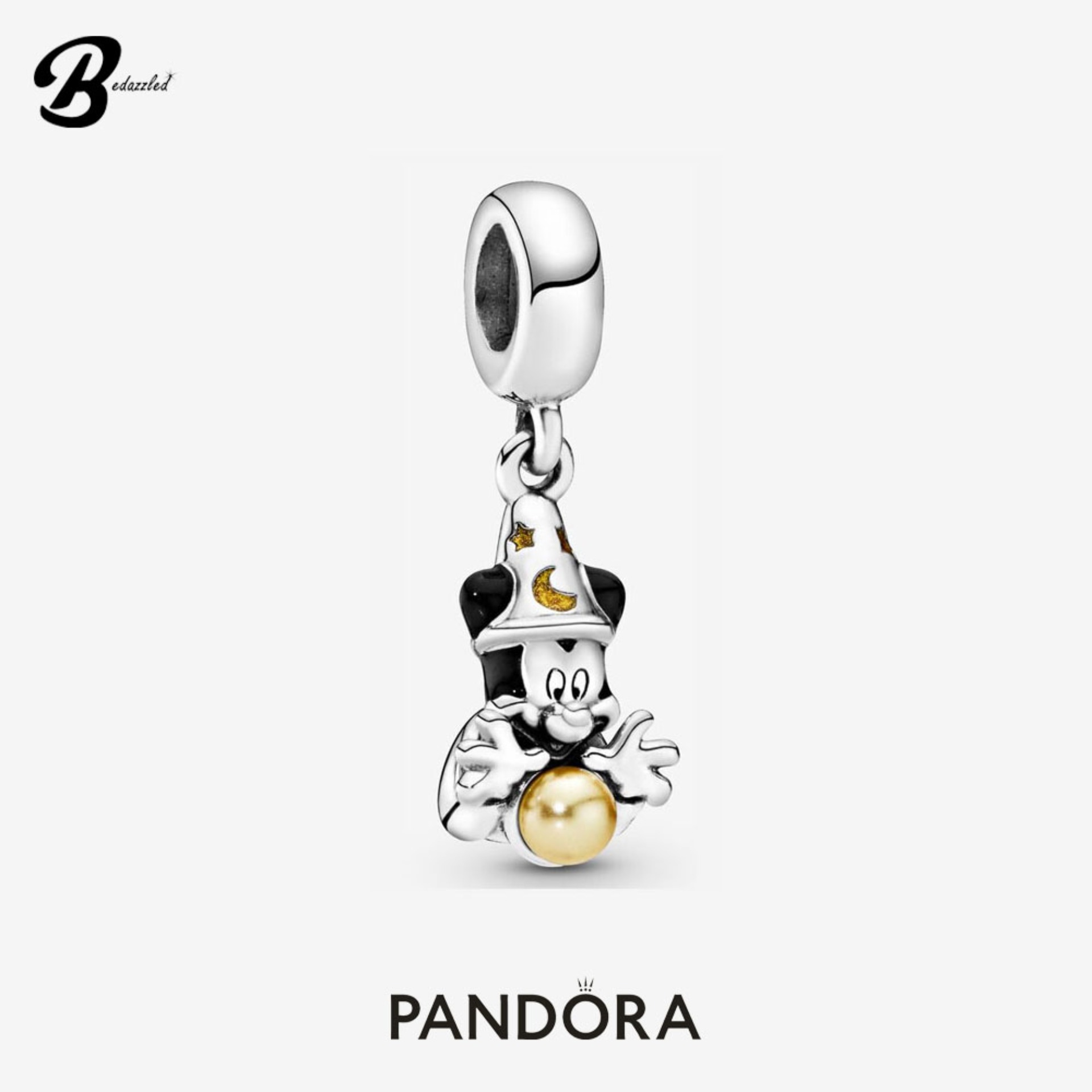 Pandora Disney Sorcerer Mickey Dangle Charm 797493ENMX