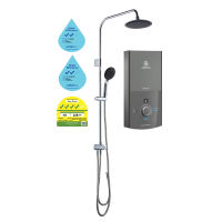 ARISTON AURES PREMIUM+ 3.3P RS INSTANT WATER HEATER WITH RAIN SHOWER WITH DC PUMP (INSTALLATION NOT INCLUDED) 1 YEAR PART WARRANTY (5 YEARS HEATER ELEMENT)