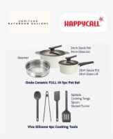 HAPPYCALL ONDE FULL IH (5P POT SET & 4P COOKING TOOLS)