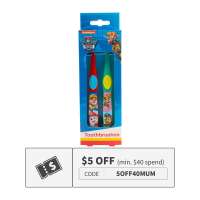 Paw Patrol Twin Toothbrush Age 3 And above - 2 pcs