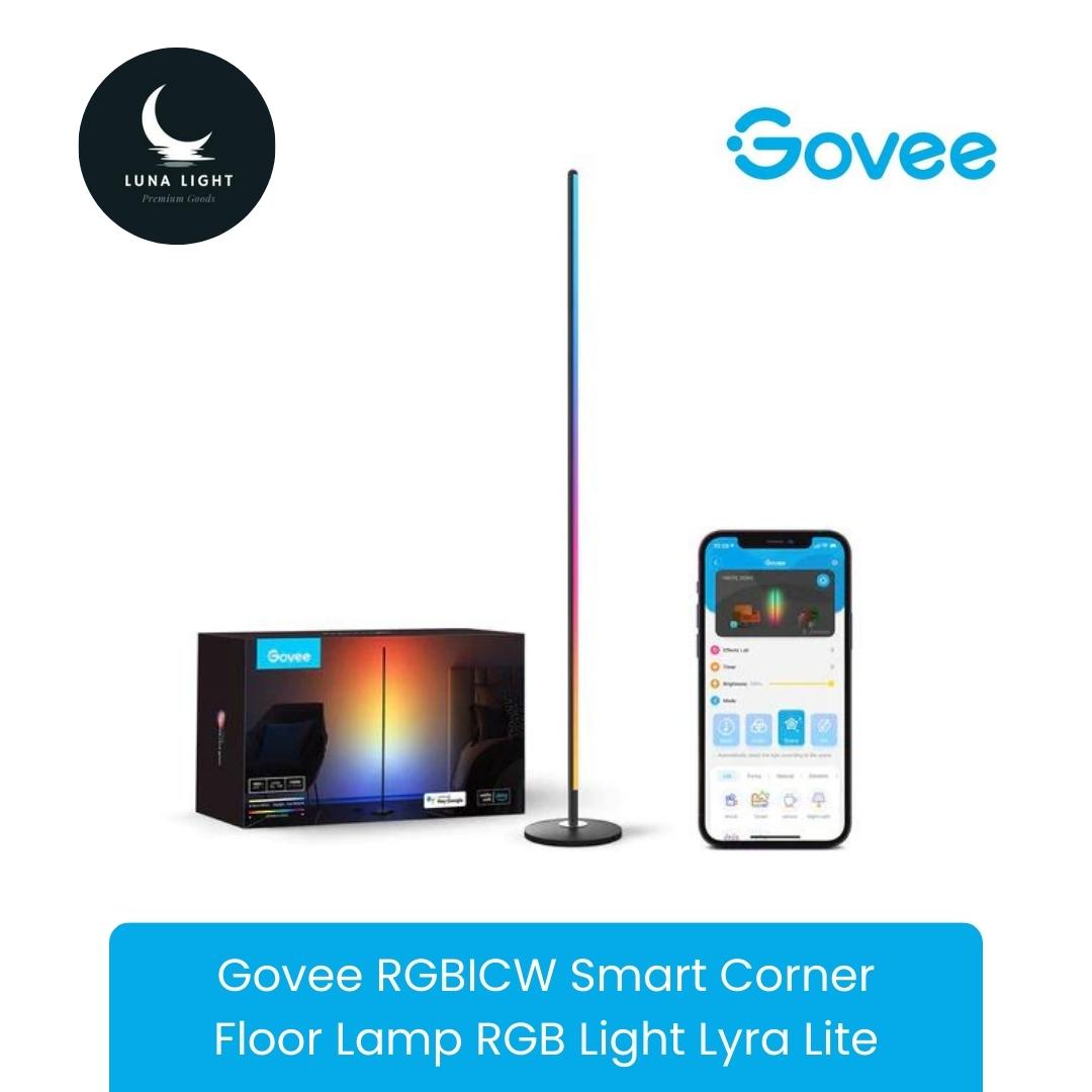 Govee RGBICW Smart Corner Floor Lamp RGB Light Lyra Lite H6076