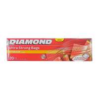 Diamond Storage Zipper Bags Large 20 Bags (27.9Cm X 26.8Cm)