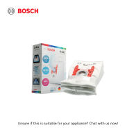 Bosch Clean & Care 17003048 Vacuum Cleaner Dust Bags BBZ41FGALL (Type G ALL 4)