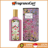 Gucci Flora Gorgeous Gardenia EDP for Women (100ml) [Brand New 100% Authentic Perfume FragranceCart] Eau de Parfum Woman Pink Gold Floral
