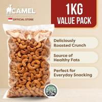 Camel Nuts Roasted Cashews 1kg – Creamy Crunchy & Nutrient-Rich Halal Nuts