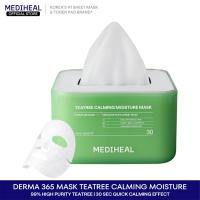 MEDIHEAL *NEW* DERMA 365 Daily Mask 30P [Madecassoside | Collagen | PDRN | Teatree] Daily Intensive Care