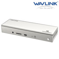 Thunderbolt 4 Quad Display Dock (15-in-1) WAVLINK 40Gbps Docking Station with 98W Laptop Charging Single 8K 30Hz Quad 4K 60Hz 2.5G RJ45 SD V4.0 10Gbps USB3.1 for MacBook Pro/Air and More