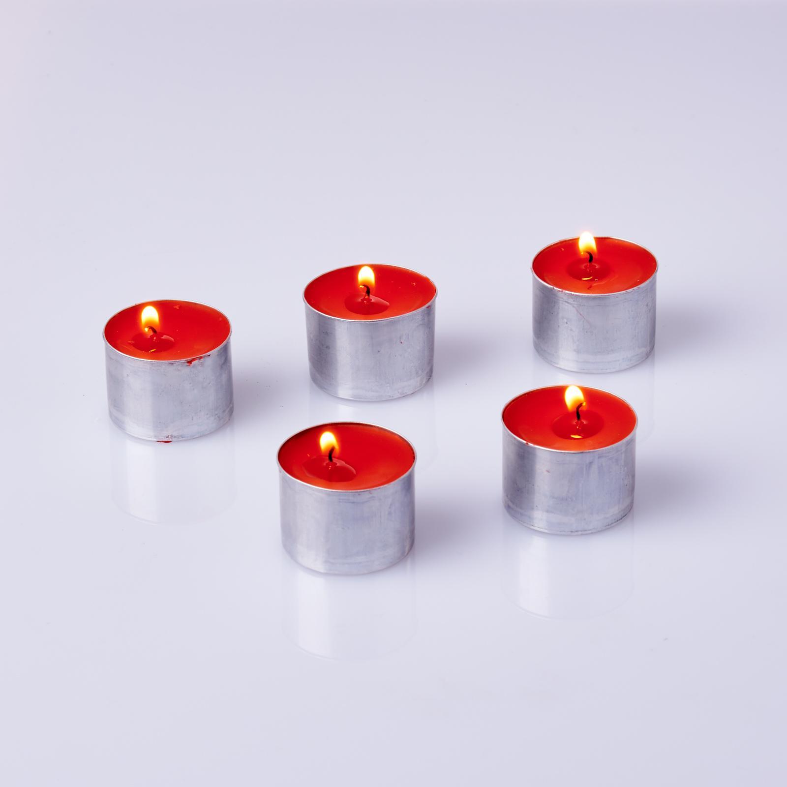 Sing Kong Whee Tealight Candle - Red - 4 Hours - 100Pcs