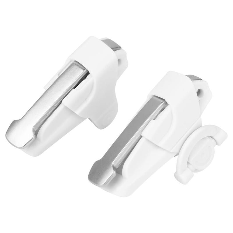 2Pcs Mobile Game Controller Gamepad Trigger Aim Button Joystick For Pubg