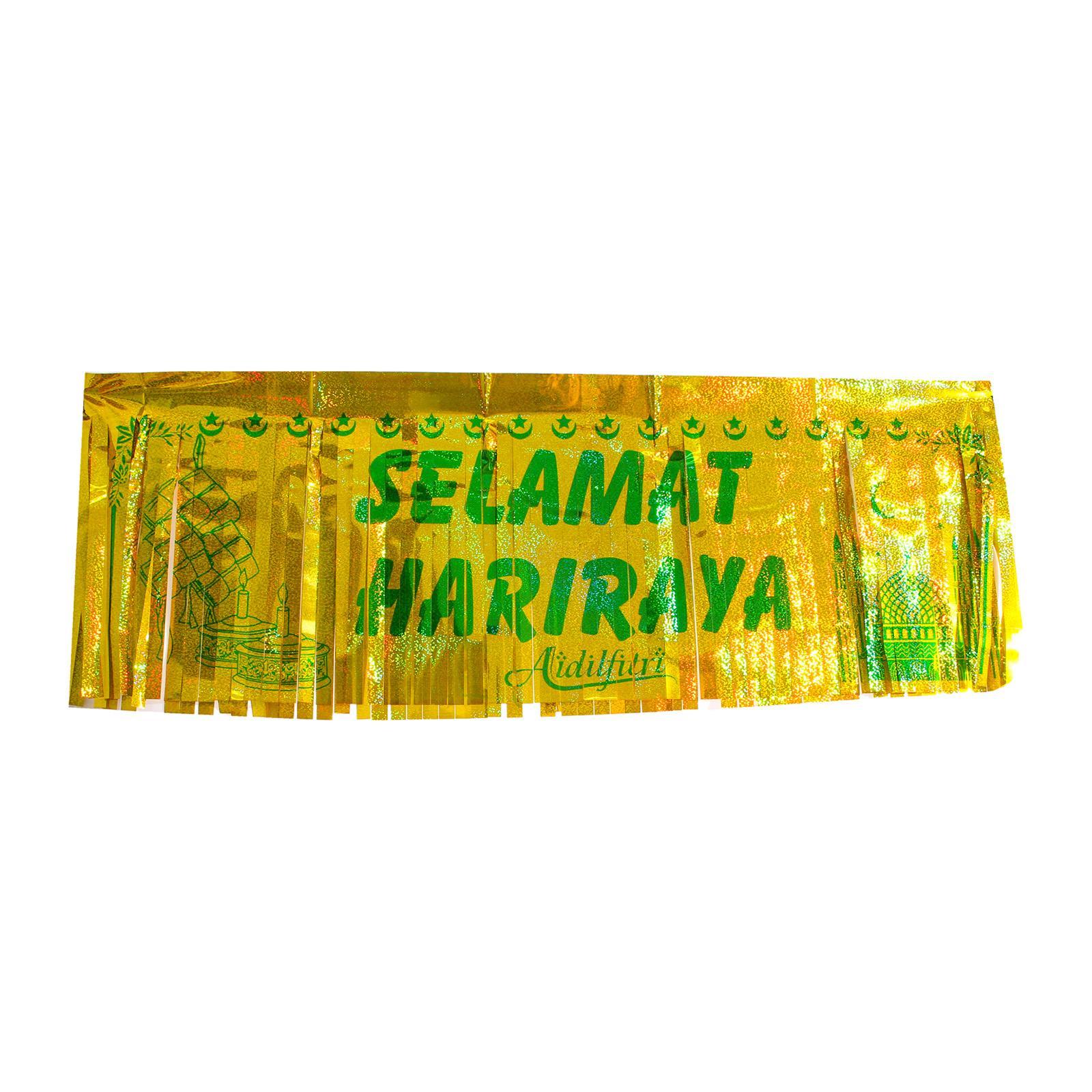 Partyforte Hari Raya Selamat Hari Raya Door Banner Decorations Lazada Singapore