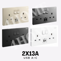 Legrand Galion Socket with USB Champagne Rose Gold Dark Silver White Matt Black