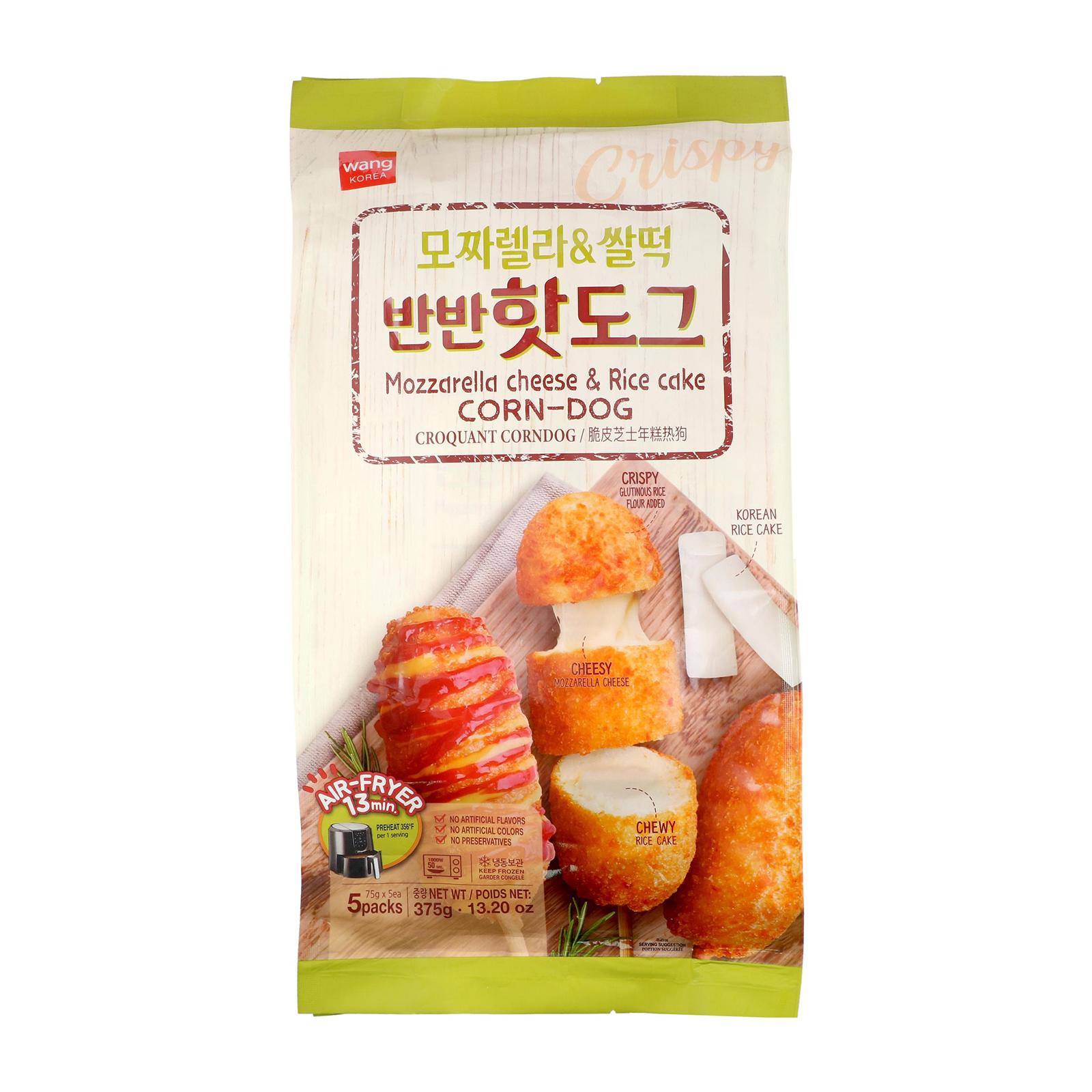 Wang Korea Mozzarella Cheese And Rice Cake Corn Dog Frozen Lazada Singapore