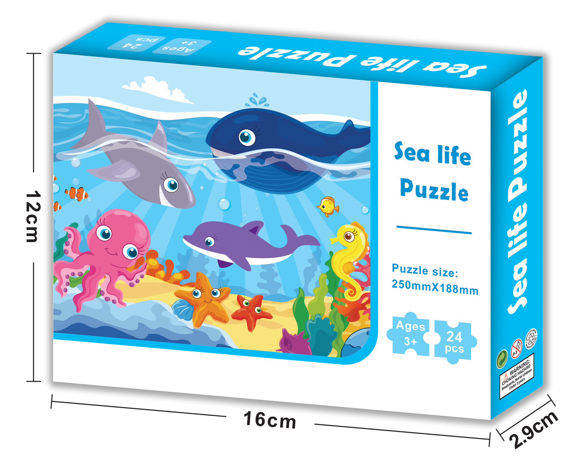 [Local Seller] Goodie Bag Gift Packs For Kids Birthday Present Animal Ocean Mermaid Dinosaur Puzzles