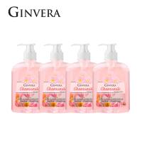 [Bundle of 2/4] GINVERA Hand Liquid Soap 500ml - Lemongrass Sea Salt Bamboo Salt Chamomile Oat Milk Lavender Momo Peach