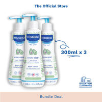 [Mustela Bundle Deal] Hydra Bebe Body Lotion 300ml (exp: 09/2028 & beyond)[Normal Skin][Hydration]