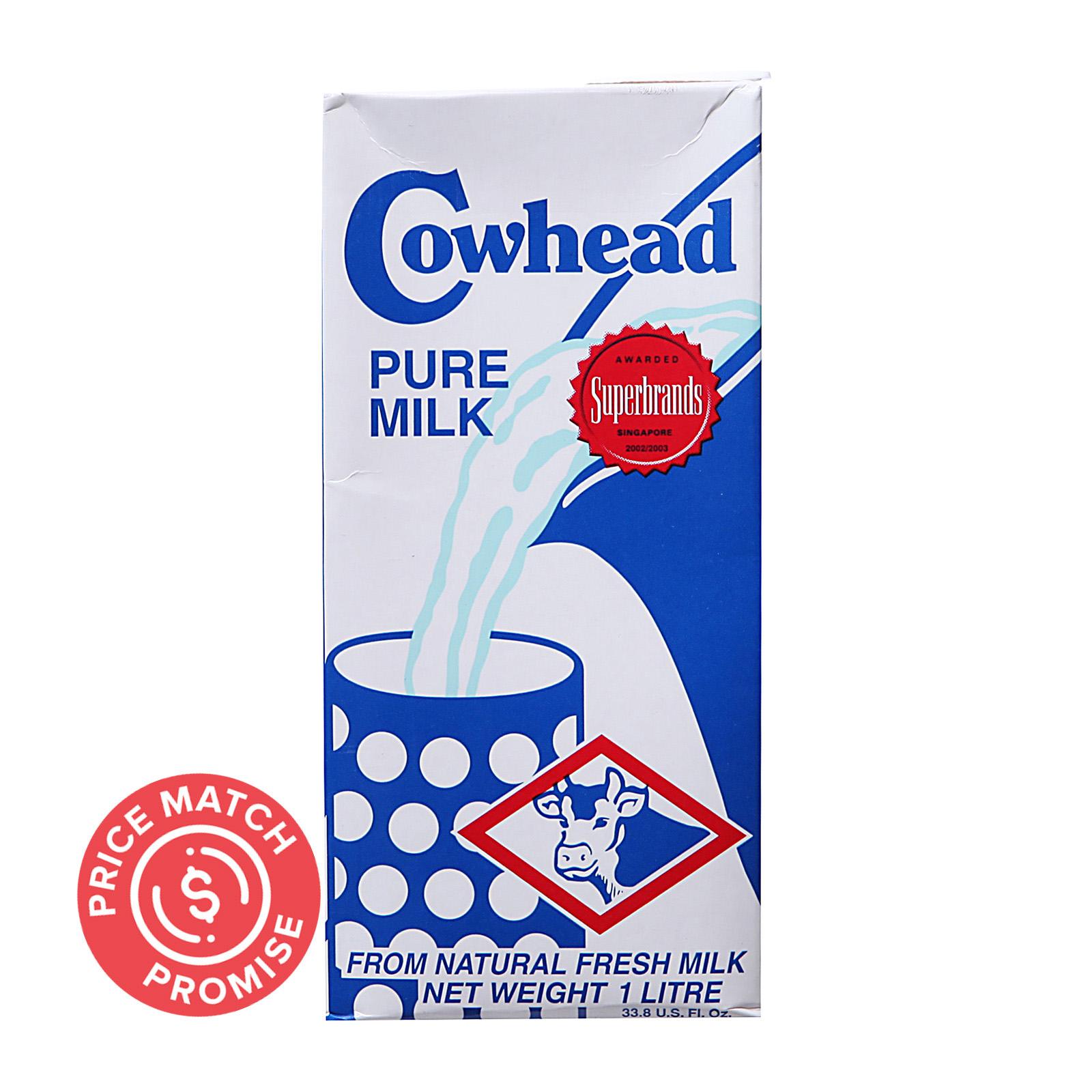 Cowhead Uht Pure Milk 1l Lazada Singapore