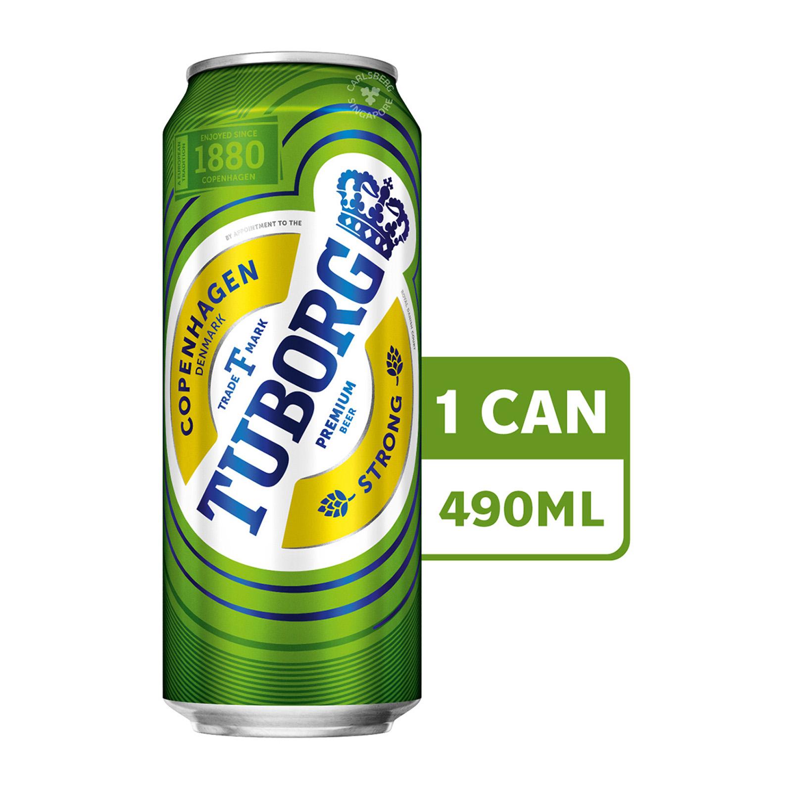 Tuborg Strong Beer Can Lazada Singapore