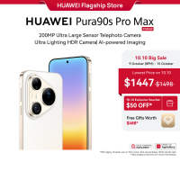HUAWEI Pura 90s Series Smartphone | 12GB+512GB l 200MP Ultra Large Sensor Telephoto Camera* l Ultra Lighting HDR Camera* l 2nd Gen True-to-Colour Camera l AI-powered Imaging