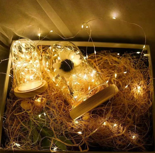 USB 10M Copper Wire LED String Lights Fairy Lights For Wedding deco XMS tree deco room Garden decoration gift waterpoof led lights AA battery operated light