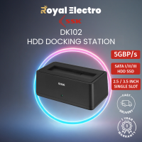 SSK DK102 HDD Hard Drive Docking Station USB 3.0 to 2.5/3.5 SATA External Hard Drive Docking Station Enclosure Adapter