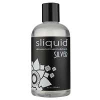 Sliquid - Silver Naturals Silicone Lubricant Bottle 8.5 oz (Lube) - Lube (Silicone Based) adult sex toys