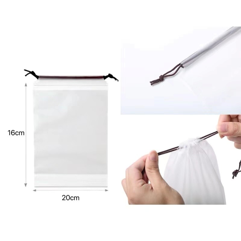 🧳 Waterproof Travel Drawstring Storage Bag – Large Clothes Organizer & Small Toiletries Pouch