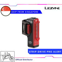 Lezyne Strip Drive Pro Alert Bicycle Rear Light with Brake Mode (300 lumens)