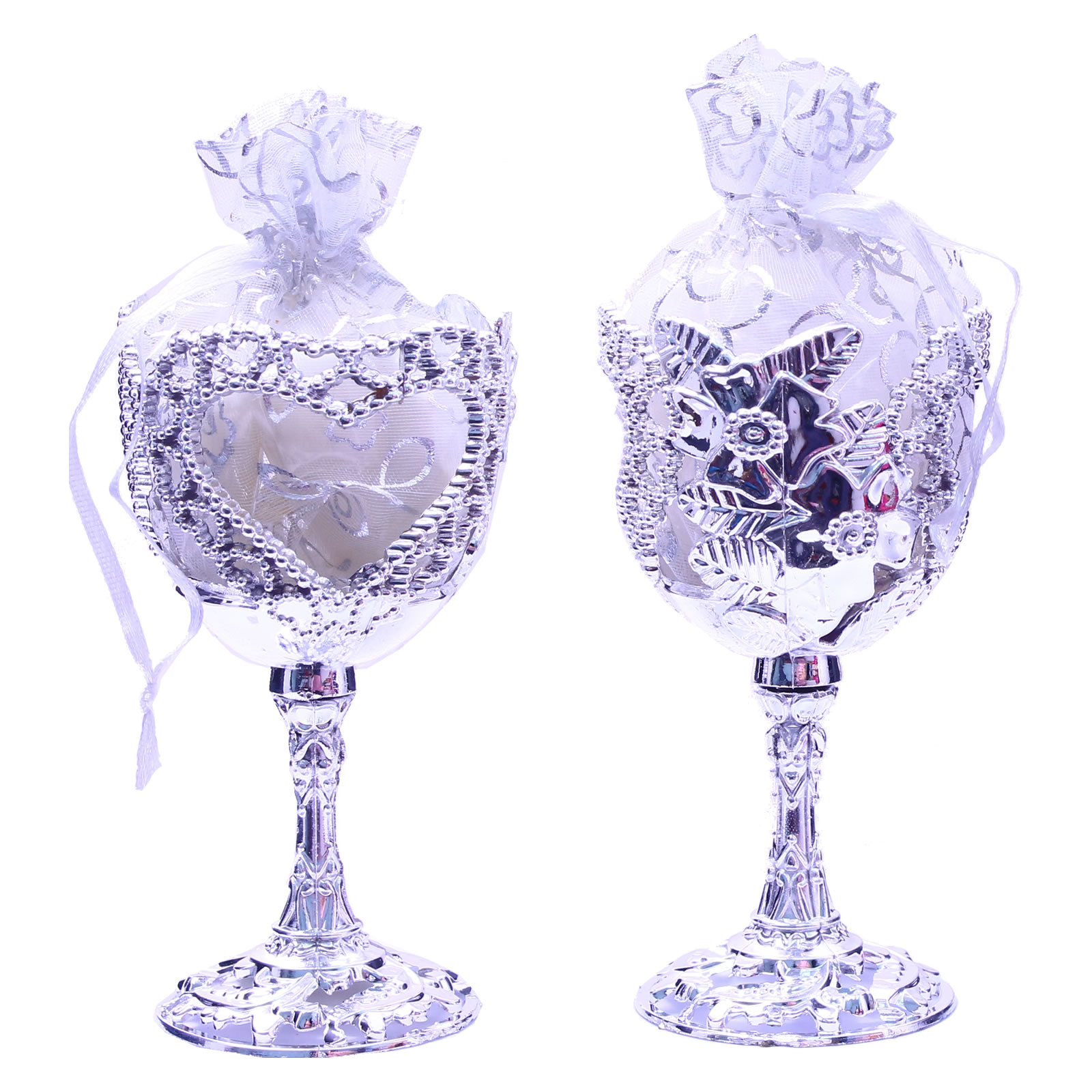 ITEMS IN SINGAPORE!Hari Raya Fancy Gift Candy Holder Berkat - Trophy Silver Ramadan Deco [LOCAL SELLER!]
