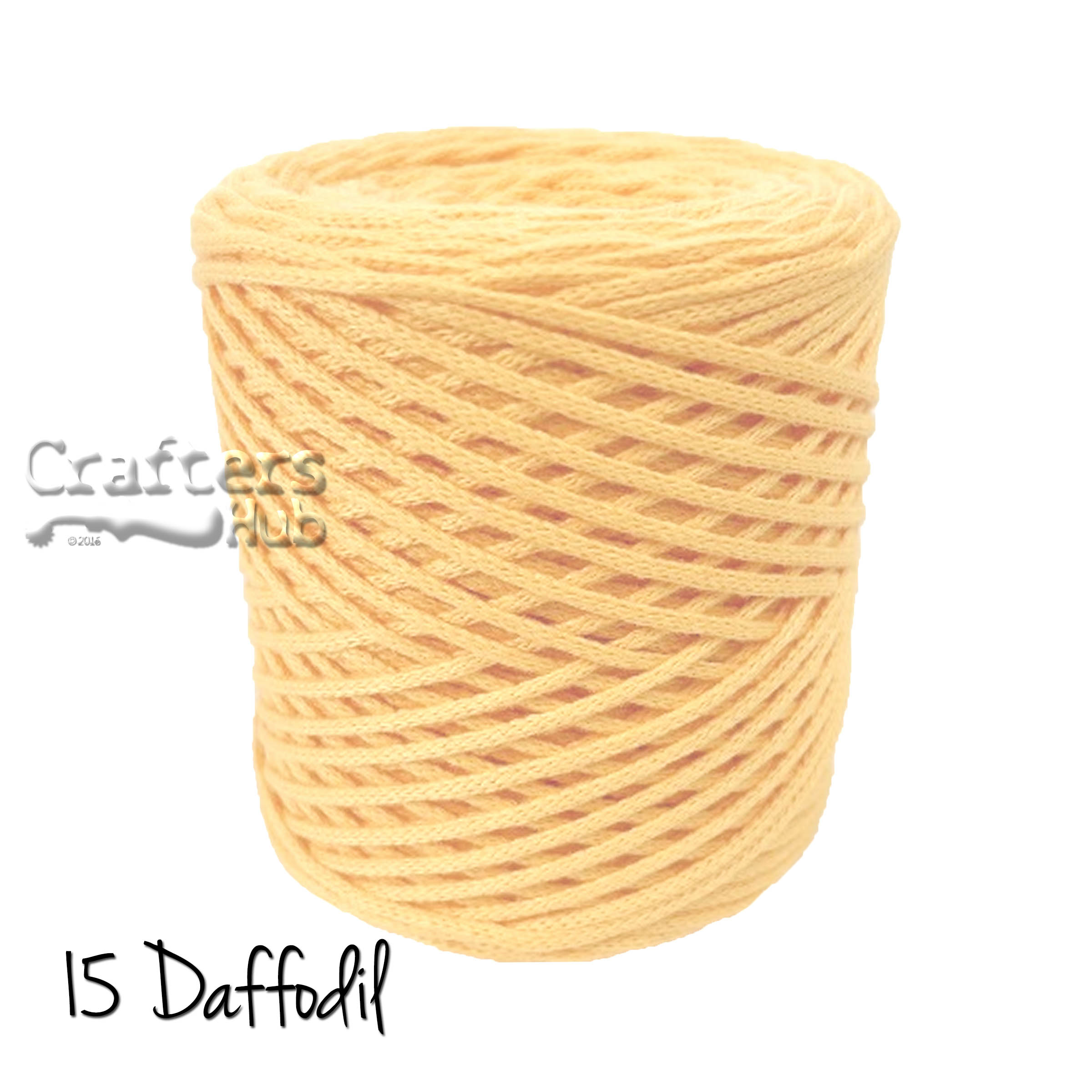 2mm thk polyester cotton blended Cord macrame bag yarn (200g)