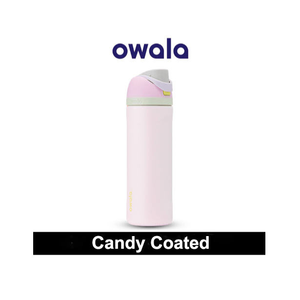 (100% Official Genuine)Owala FreeSip 2 in 1 Stainless Steel Water Bottle Portable Hand Held Straw thermos Cup Triple-layer insulation Easy to Clean