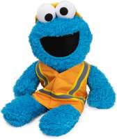 GUND Sesame Street soft toy (Doctor Elmo Firefighter Elmo Construction Worker Cookie Monster)