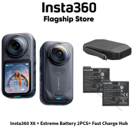 Insta360 X6- Ultimate Action Camera 8K50fp 360° Camera Standard / Essential Bundle