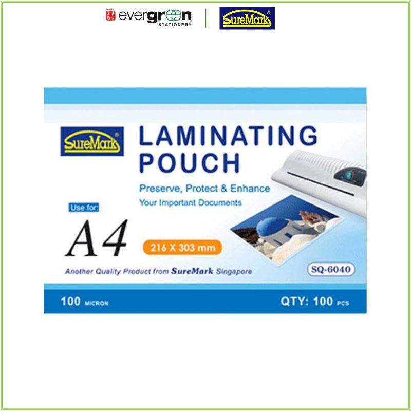 [SG] Ibico | Suremark A3/A4 Laminating Pouch [Evergreen Stationery]