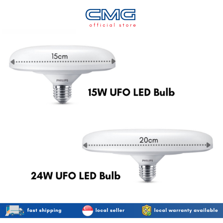 PHILIPS UFO Ceiling LED Bulb 15W/24W E27 6500K Cool Daylight