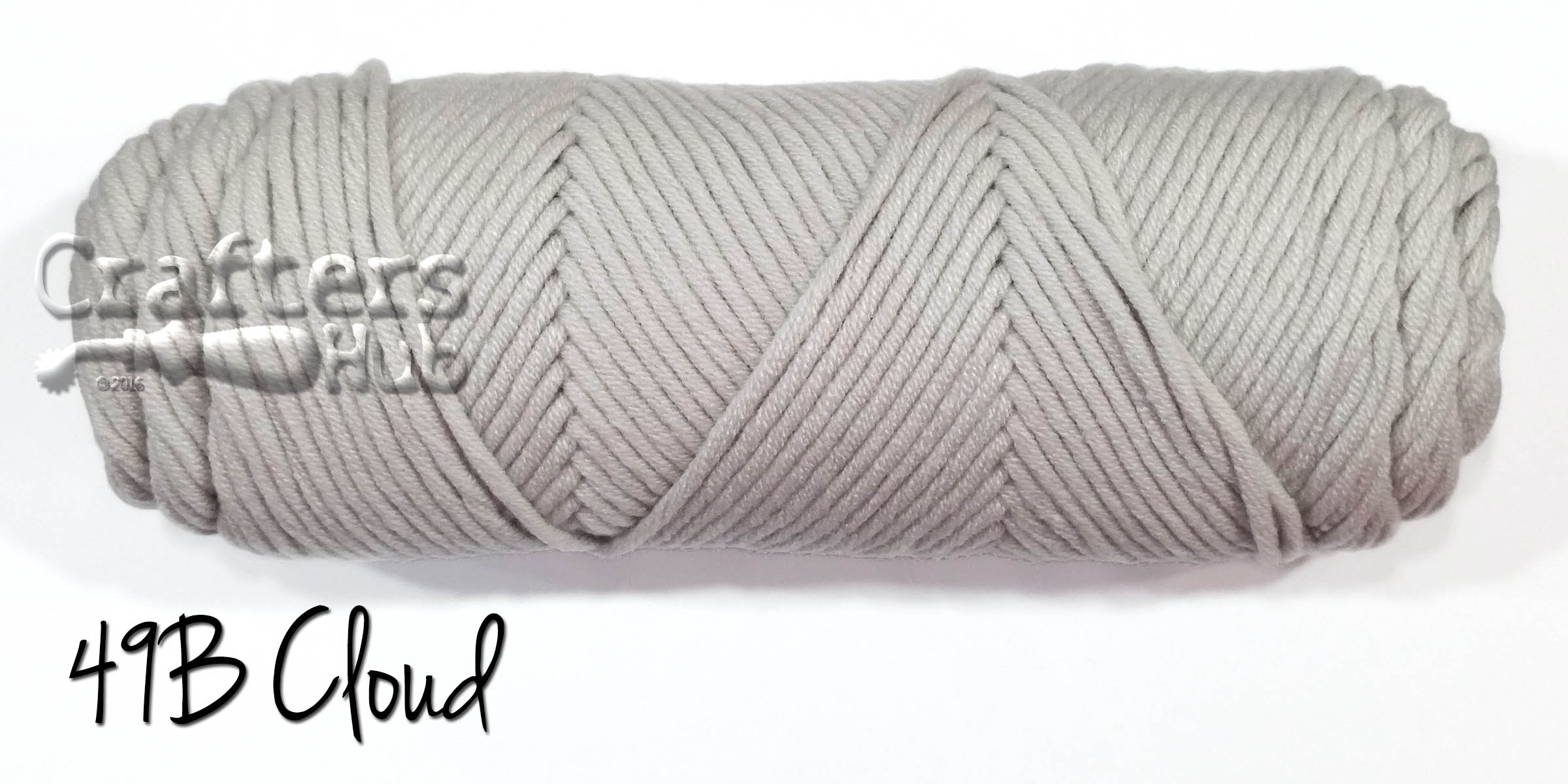 8-ply soft milk cotton yarn (White Grey Black) for crochet knitting