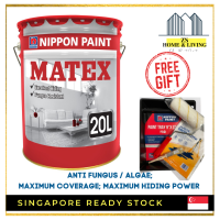 PROMOTION!!! Nippon Matex (All Matex Colours Available!) Wall & Ceiling 1L/ 7L / 20L Fast Delivery!