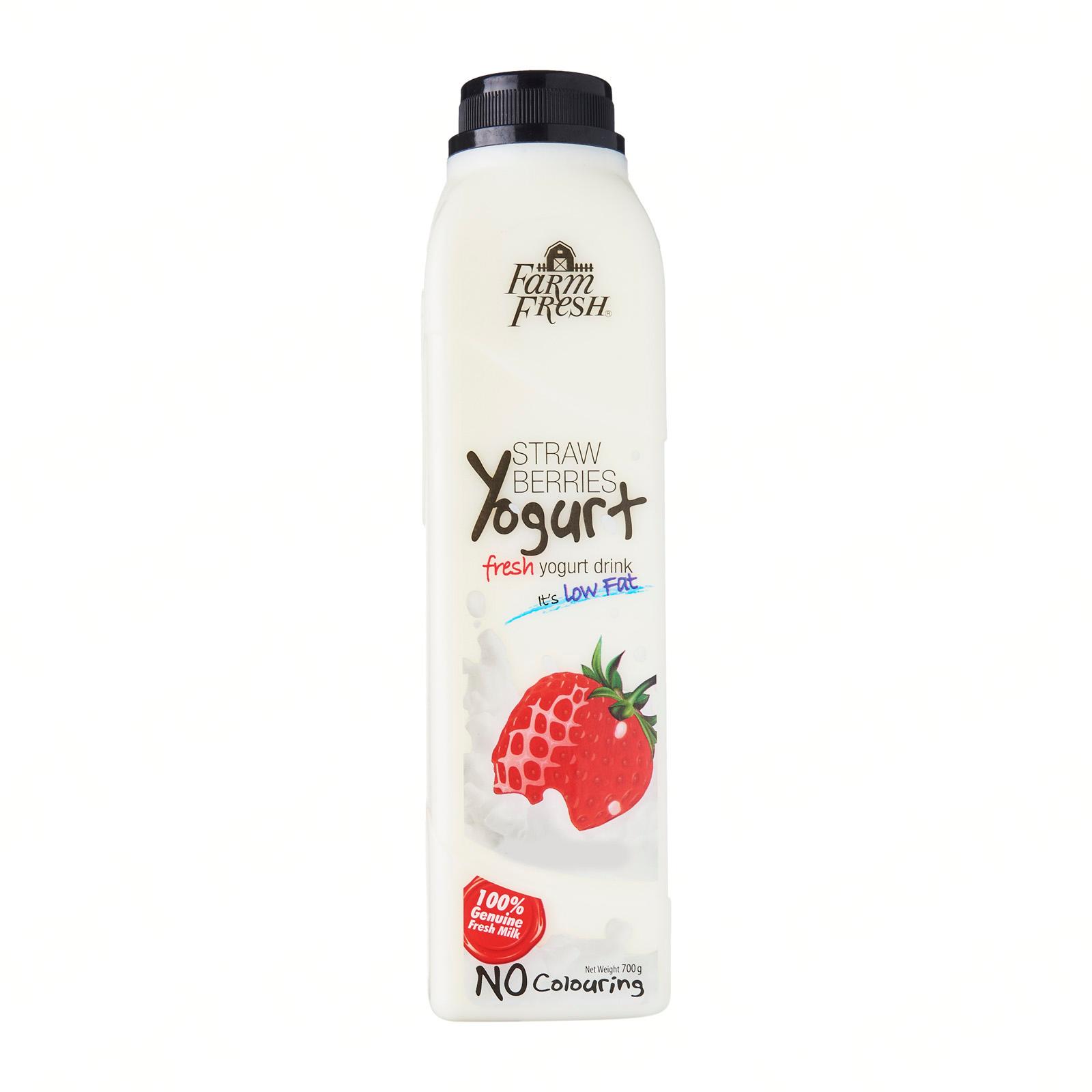 Farm Fresh Strawberries Fresh Yogurt Drink 700ml Lazada Singapore