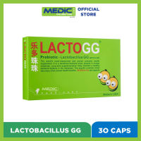 LACTOGG Probiotic – Lactobacillus GG 30 Capsules - By Medic Drugstore