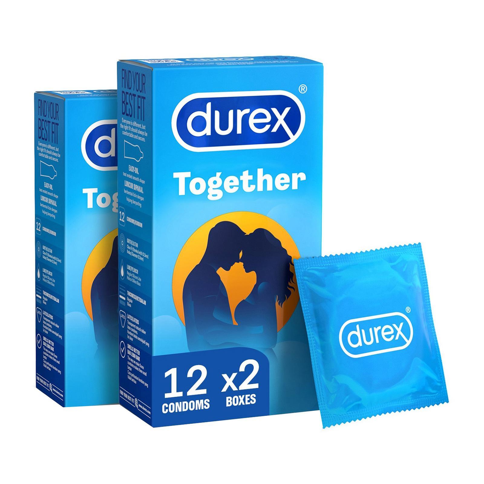NEW Durex Close Fit Snug Fit Tight Fitting Condom, 12S, 100% Original - Lero