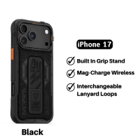 SKINARMA Phantom iPhone 17 Pro Max Case / iPhone 17 Pro Case / 17 Air Mag-Charge Grip Stand Phone Case