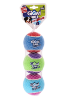 👍(SG Authorized) GiGwi Tennis Squeaker Ball Originals S & M Size Gift Dog Puppy Toy Real Tennis Fabric Durable (ready stock fast shipping)