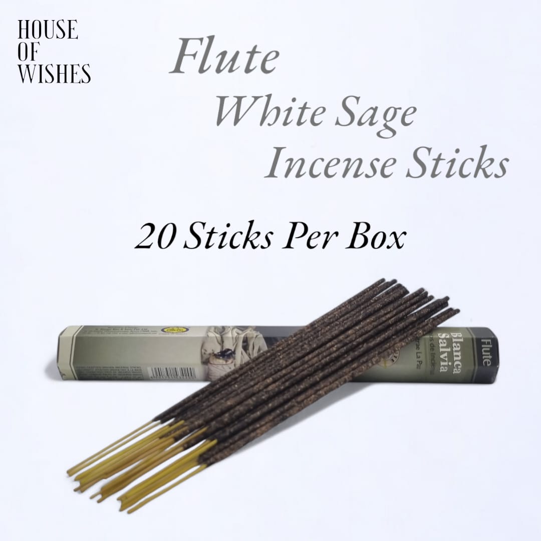 FLUTE Incense Sticks - All Type Of Favorite Available Here (20 Sticks Per Box)