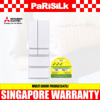 (Bulky) MITSUBISHI MR-WZ55K-W-P MULTI DOOR FRIDGE(547L)(Energy Efficiency: 3 Ticks)