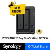 [SYNOLOGY Official Store] SYNOLOGY DS725+ 2 Bay DiskStation NAS. Private Cloud Storage