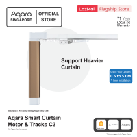 AQARA Smart Curtain Motor & Tracks With installation support apple home google assistance Alexa