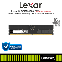 Lexar UDIMM DDR5 5600MT/s CL46 Desktop RAM - 16GB (Limited Lifetime Warranty)